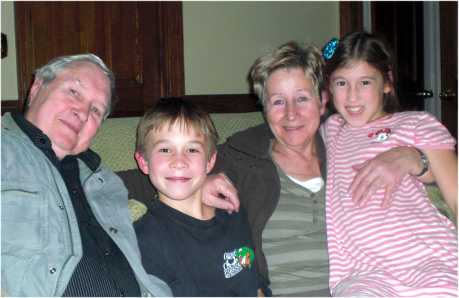 Oma  Marie David und Opa