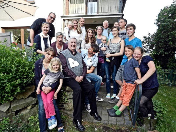 Gruppenbild der Familie